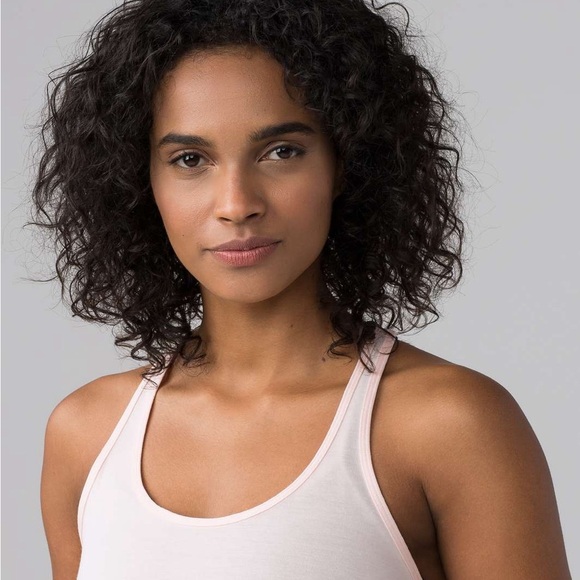 Lululemon Tech Mesh Racerback Tank – Blush Pink – Size 6 - Picture 2 of 6